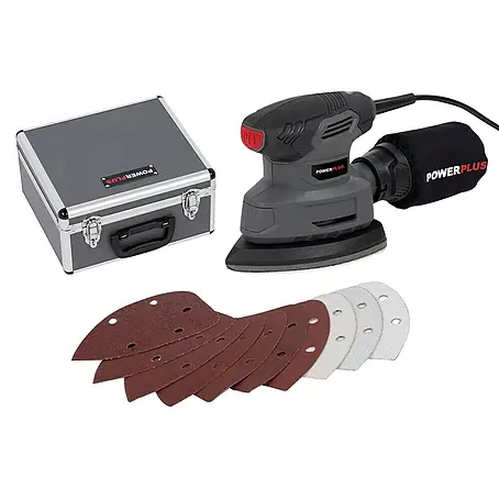 PowerPlus  Deltaschuurmachine set