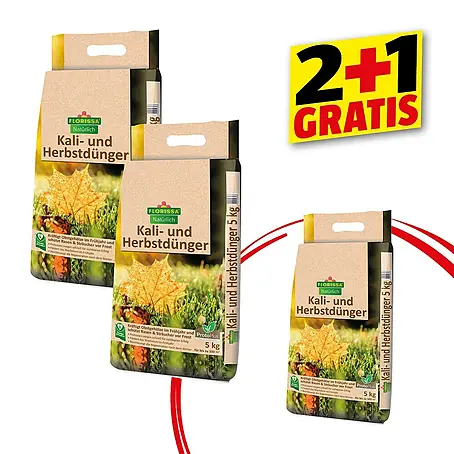 Florissa  Herbstrasendünger mit Kalium