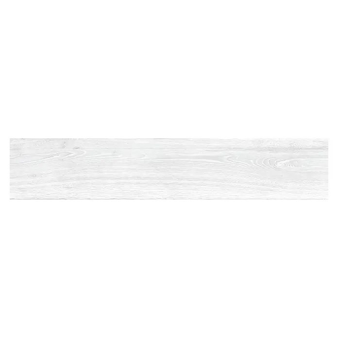 Pavimento porcelánico Bolivia - 23,3 x 120 cm, Blanco, Mate - Vista superior