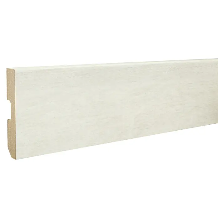 LOGOCLIC Zócalo Roble Palatina/Rimini - 2,2 m x 15 mm x 80 mm - Primer plano
