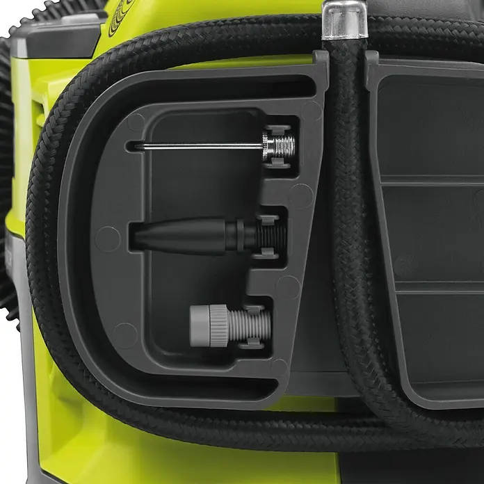 Ryobi ONE+ Akku-Kompressor R18I-O - 18 V, Ohne Akku, Druck: 10,3 bar - Vorderansicht