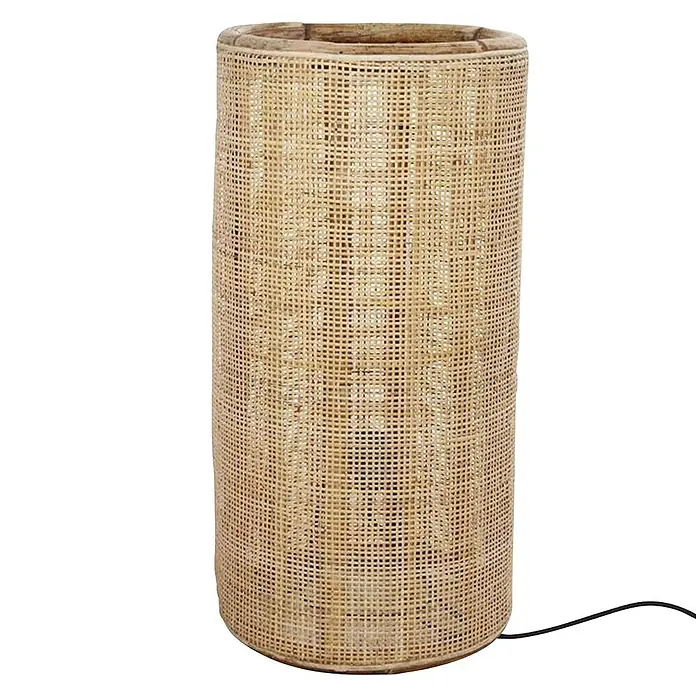 Van der Leeden Staande lamp - Hoogte: 40 cm, Naturel, E27 - Close-up