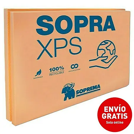 Soprema Sopra Placa de poliestireno extruido XPS SL