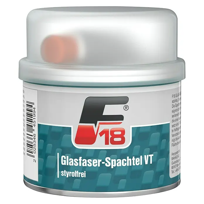 F18 Glasfaserspachtel - 200 g - Vorderansicht