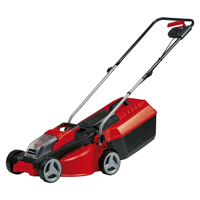 Einhell Power X-Change Maschinen-Set GE-CM 30/18 Li Rasenmäher mit Laubbläser - 1 Akku, 3 Ah, Ladedauer: 1 h - Diagonale Ansicht