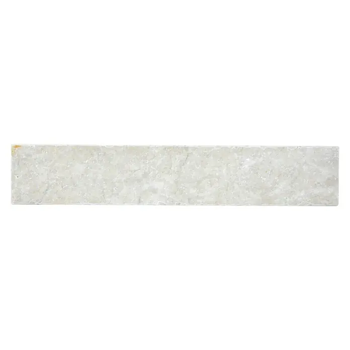 Sockelfliese Botticino SO 41470 - 7 x 40,6 cm, Beige, Matt - Ansicht von oben