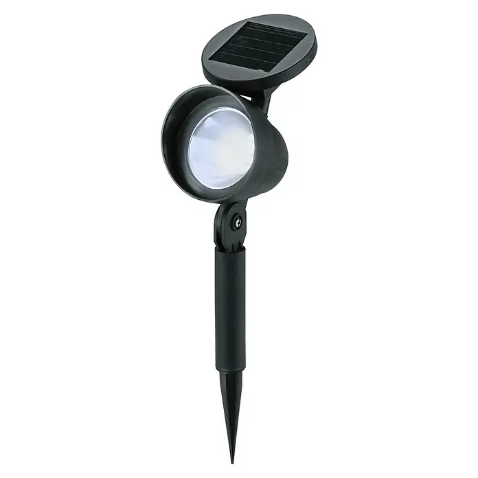 BAUHAUS Solar-Spot 2 - Erdspieß, 32,5 cm, IP44 - Diagonale Ansicht
