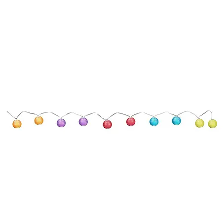 BAUHAUS  Napelemes fénylánc mini lampion