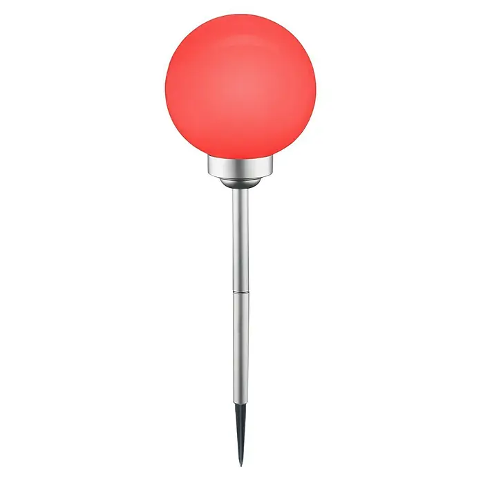 BAUHAUS Napelemes gömblámpa gömb - földi tüske, Magasság: 525 mm, IP44 - Elülső nézet