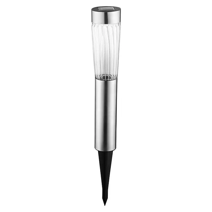 BAUHAUS Napelemes fény Big Glas - 54 cm, földi tüske, IP44 - Elülső nézet