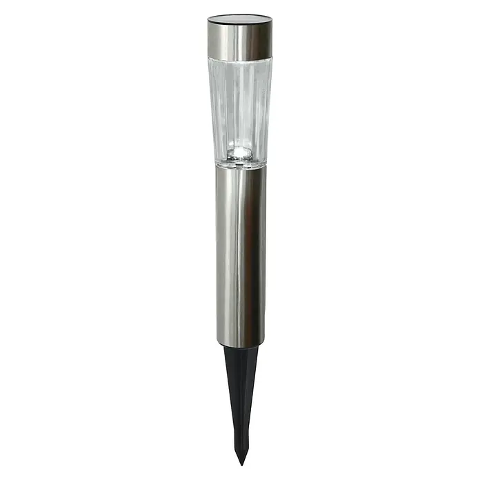 BAUHAUS Napelemes fény Big Glas - 54 cm, földi tüske, IP44 - Elülső nézet