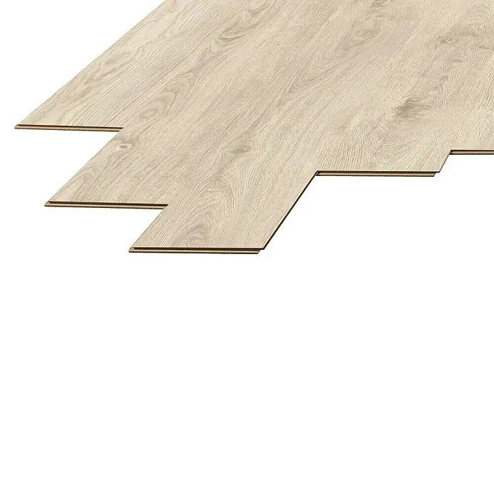 LOGOCLIC Laminado Roble Alcázar - 1.380 x 193 x 7 mm, AC5 - Primer plano