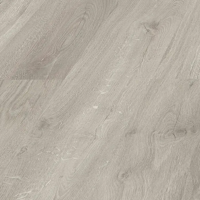 LOGOCLIC Laminado Roble Lunar - 1.380 x 193 x 8 mm, AC4 - Primer plano