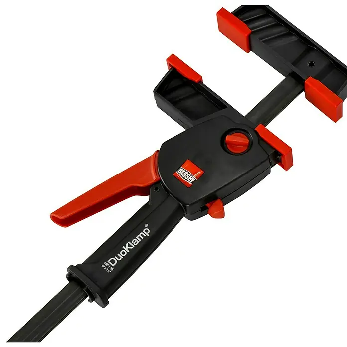 Bessey Einhandzwinge DuoKlamp DUO 45-8 - Spannweite: 450 mm, Ausladung: 85 mm - Detailaufnahme