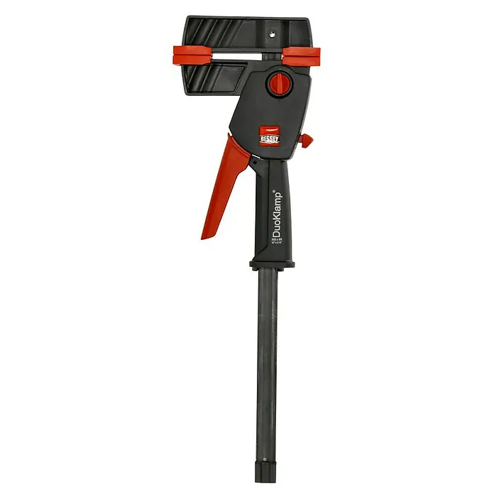 Bessey Einhandzwinge DuoKlamp DUO 30-8 - Spannweite: 300 mm, Ausladung: 85 mm - Vorderansicht