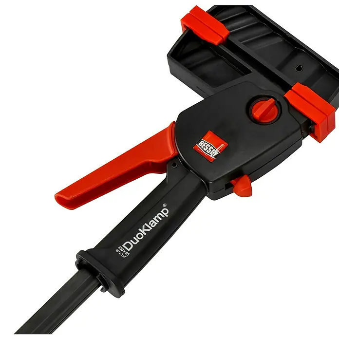 Bessey Einhandzwinge DuoKlamp DUO 45-8 - Spannweite: 450 mm, Ausladung: 85 mm - Detailaufnahme