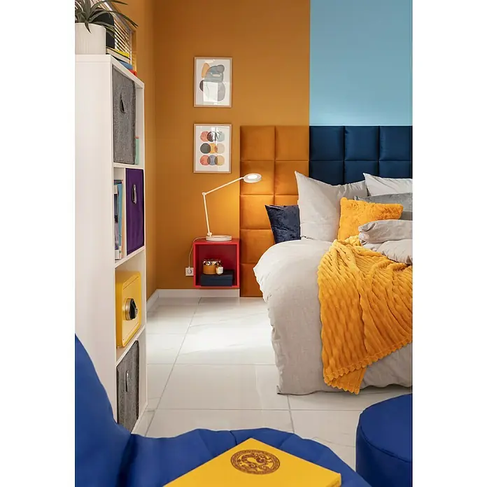 Decke Tinka - Golden Glow, 200 x 150 cm, 100 % Polyester - Stimmungsaufnahme