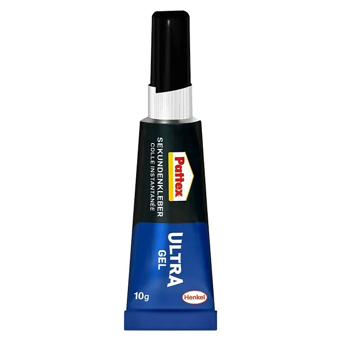 Pattex Sekundenkleber Ultra Gel - 10 g, Tube, Gelartig - Vorderansicht