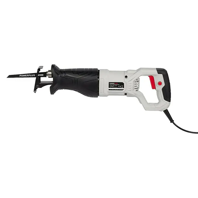 PowerPlus Reciprozaag - 710 W - Zijaanzicht links