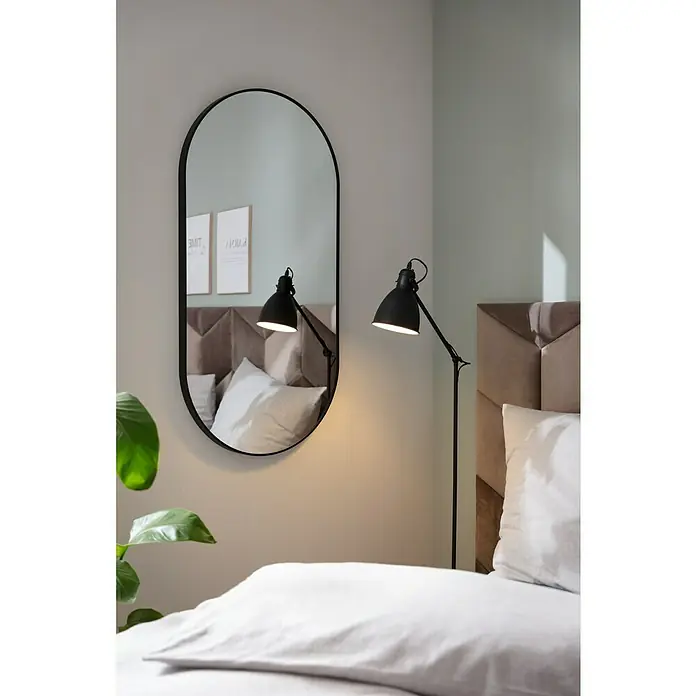 Spiegel Malva - 60 x 120 cm, Schwarz - Stimmungsaufnahme