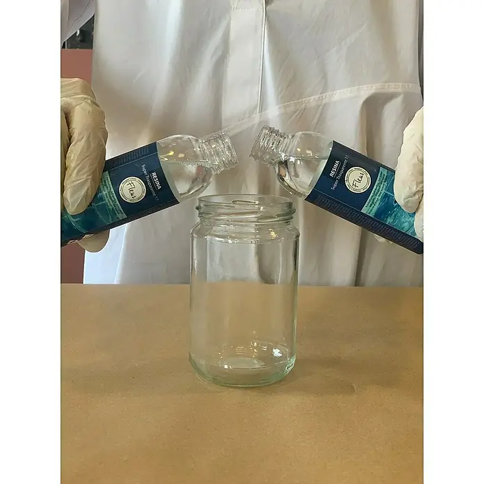 Fleur Resina sintética de color 1:1 - Transparente, 950 ml - Foto ambiente