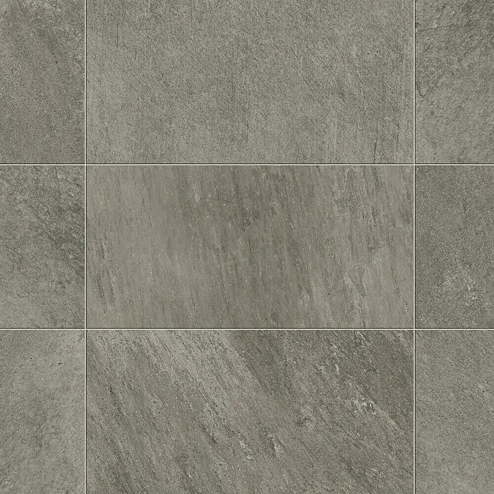 Atlas Concorde Feinsteinzeugfliese Regent Grey - 30 x 60 cm, Grau, Matt - Draufsicht