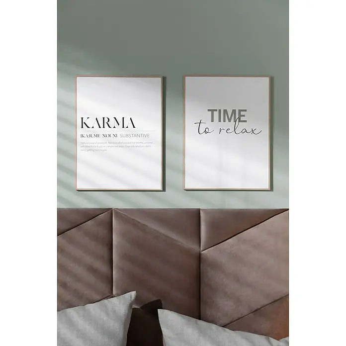 Bild Slim Frame - Time to Relax, B x H: 30 x 40 cm - Stimmungsaufnahme