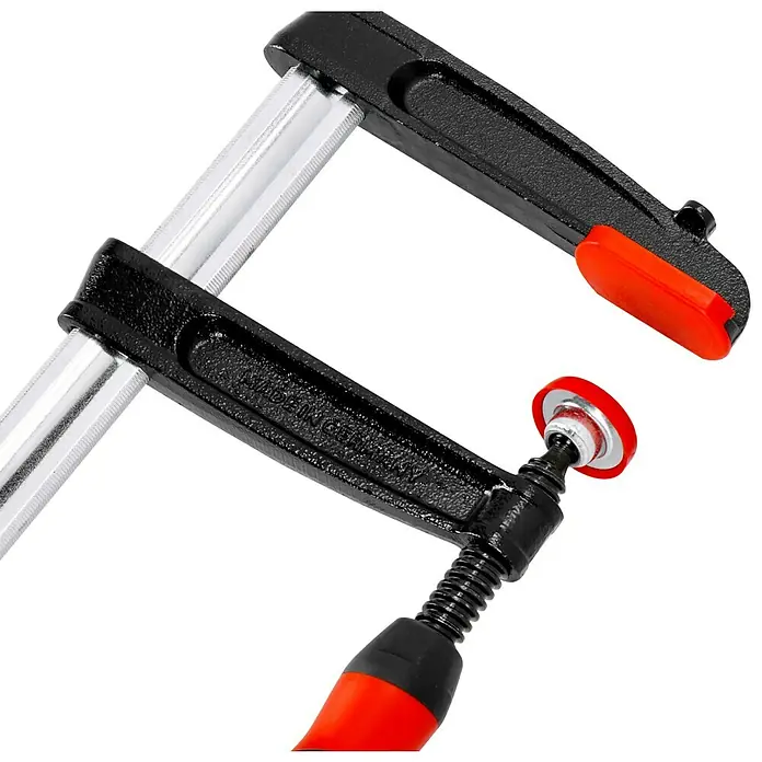Bessey Tempergusszwinge TPN50S12BE - Spannweite: 500 mm, Ausladung: 120 mm - Detailaufnahme