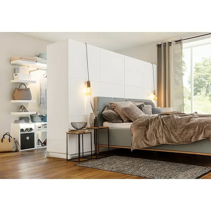 MDF-Platte mit Grundierung nach Maß - Weiß, Max. Zuschnittsmaß: 2.800 x 2.050 mm, Stärke: 19 mm - Stimmungsaufnahme