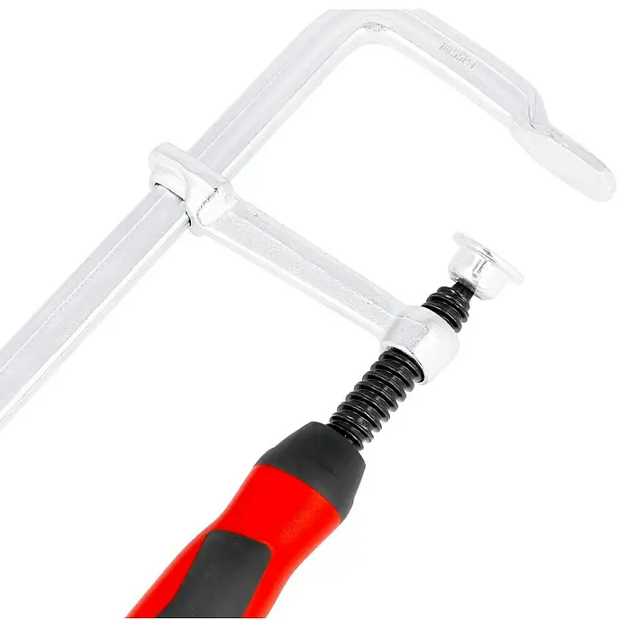 Bessey Jeklena spona [SI] G20B8 - Razpon: 200 mm, Dolžina štrlečega dela: 80 mm - Posnetek od blizu