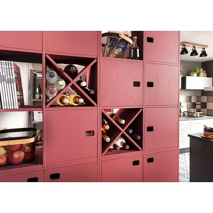 SCHÖNER WOHNEN-Farbe Wandfarbe Designfarbe - Englisches Rosenrot, 2,5 l, Matt - Stimmungsaufnahme
