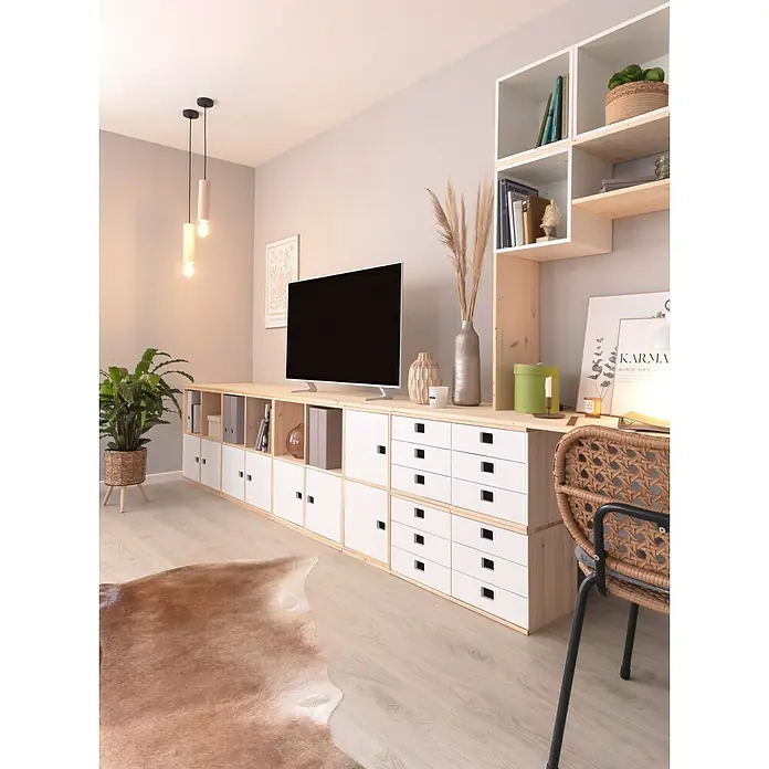 swingcolor Wandfarbe SIMPLY - Grau - Nr. 02, 1 l, Matt - Stimmungsaufnahme