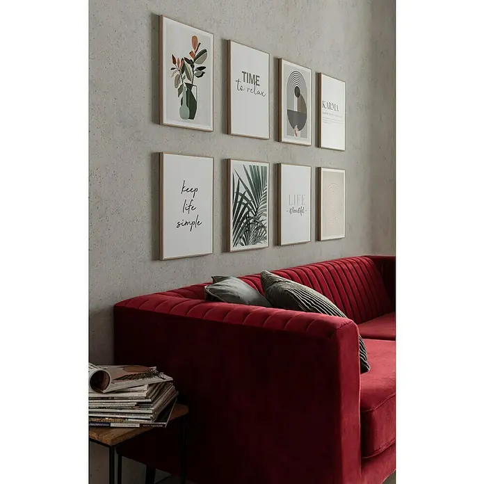 Bild Slim Frame - Time to Relax, B x H: 30 x 40 cm - Stimmungsaufnahme