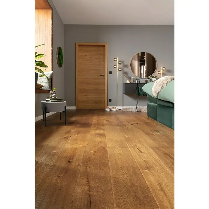 swingcolor Wandfarbe SIMPLY - Greige - Nr. 05, 1 l, Matt - Stimmungsaufnahme