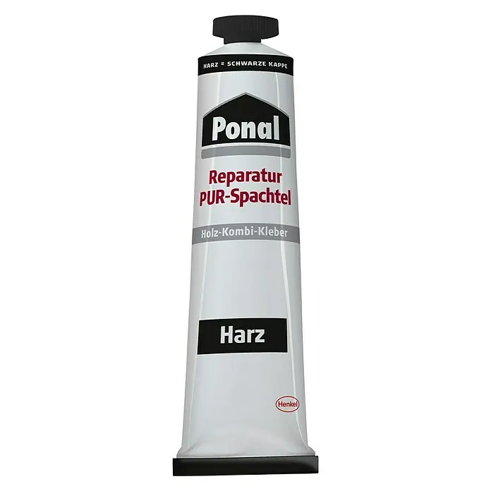 Ponal Reparatur-PUR-Spachtel - 177 g, Gebrauchsfertig, Fichte hell - Vorderansicht