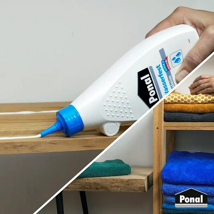 Ponal Holzleim Wasserfest - 550 g, Lösemittelfrei, Transparent (getrocknet) - Anwendungsbeispiel