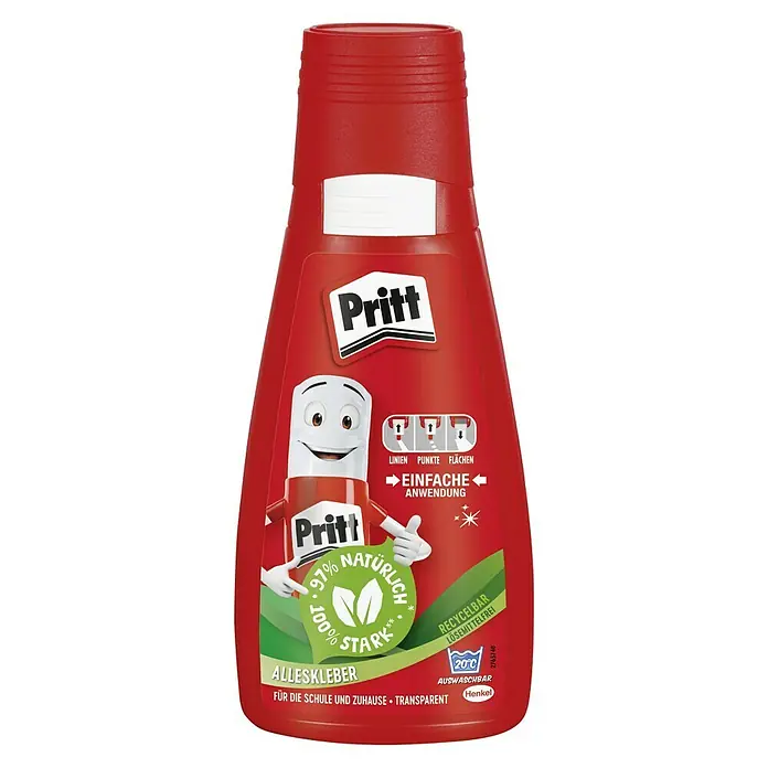 Pritt Alleskleber - 100 g, Flasche, Lösemittelfrei - Vorderansicht