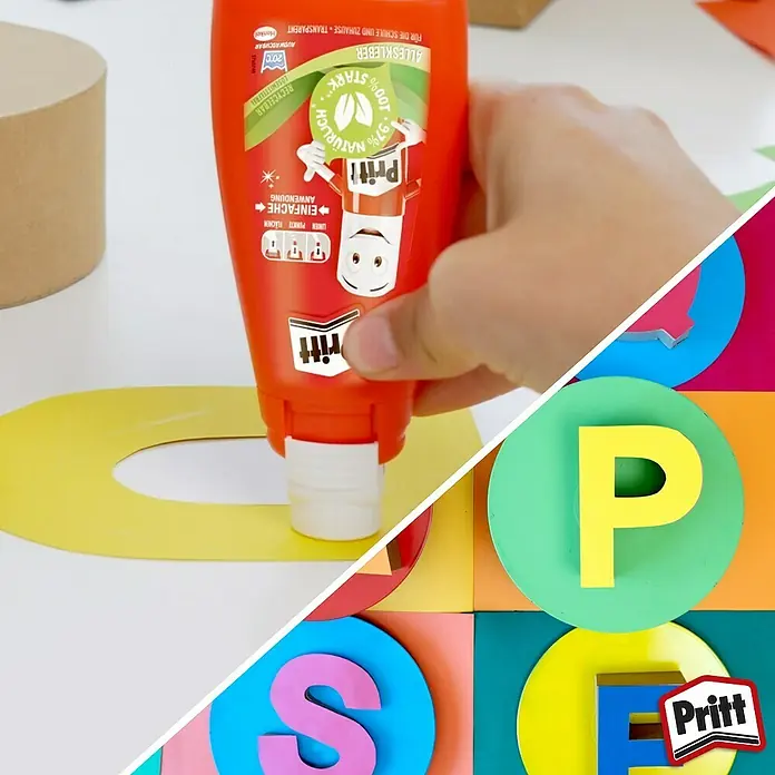 Pritt Alleskleber - 100 g, Flasche, Lösemittelfrei - Anwendungsbeispiel