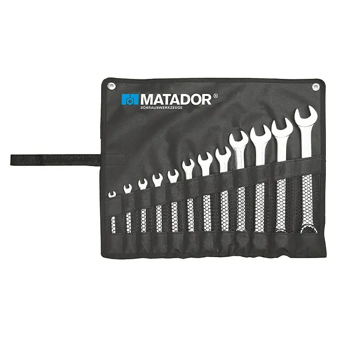 Matador Set okasto viličastih ključeva - 12 -dij., 6 - 22 mm - Pogled sprijeda