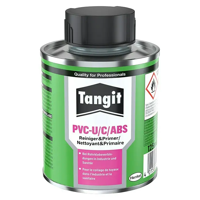 Tangit Reinigungsmittel Reiniger für PVC-U/C ABS - 125 ml - Vorderansicht