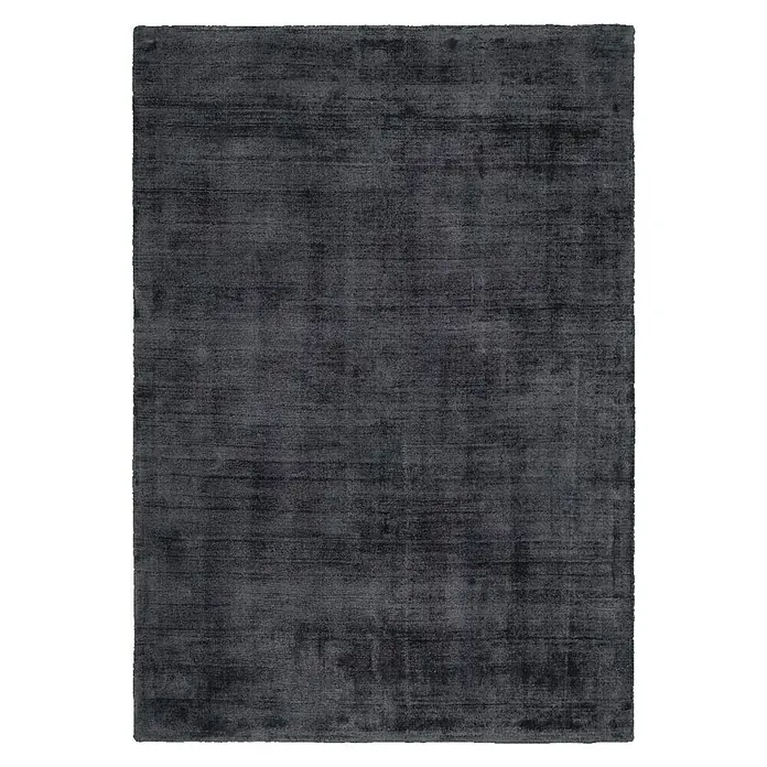 Kayoom Teppich Dhaka - Graphit, L x B: 230 x 160 cm, 100 % Viskose - Ansicht von oben