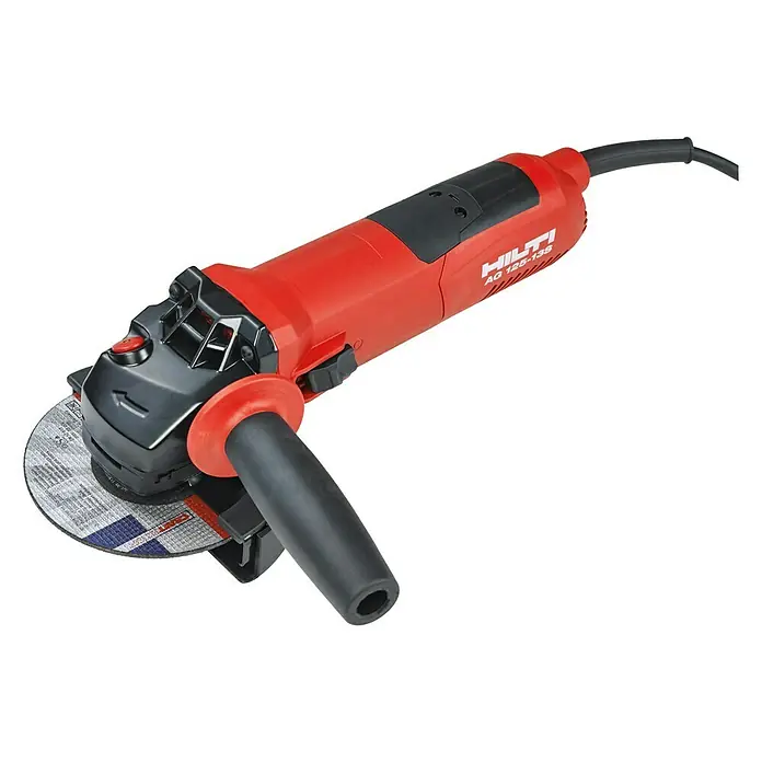 Hilti Winkelschleifer AG 125-13S - 1.300 W, Durchmesser Scheibe: 125 mm, 0 U/min - 11.500 U/min - Diagonale Ansicht