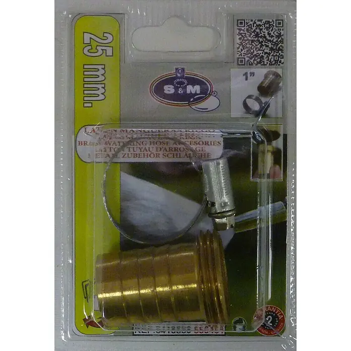Adaptador para manguera Macho - 1″-mangueras Ø 25 mm