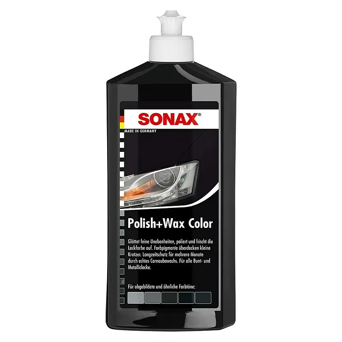 Sonax Politur Schwarz - Inhalt: 500 ml - Vorderansicht