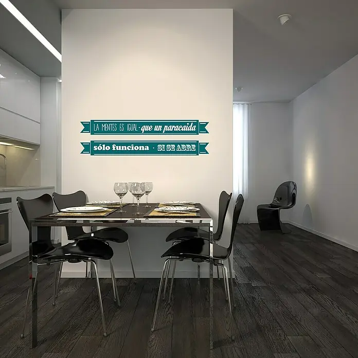 Adhesivos decorativos - Gris viejo, 68 x 48 cm, 1 pieza - Foto ambiente
