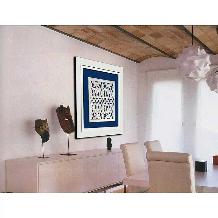 Cuadro de madera - Mandala cuadrado, An x Al: 70 x 70 cm, 1 pzs. - Foto ambiente