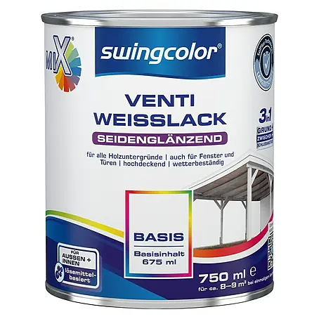 swingcolor Mix Venti-Weißlack 3in1