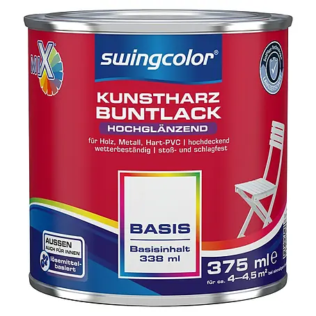 swingcolor Mix Buntlack Kunstharz für Außen