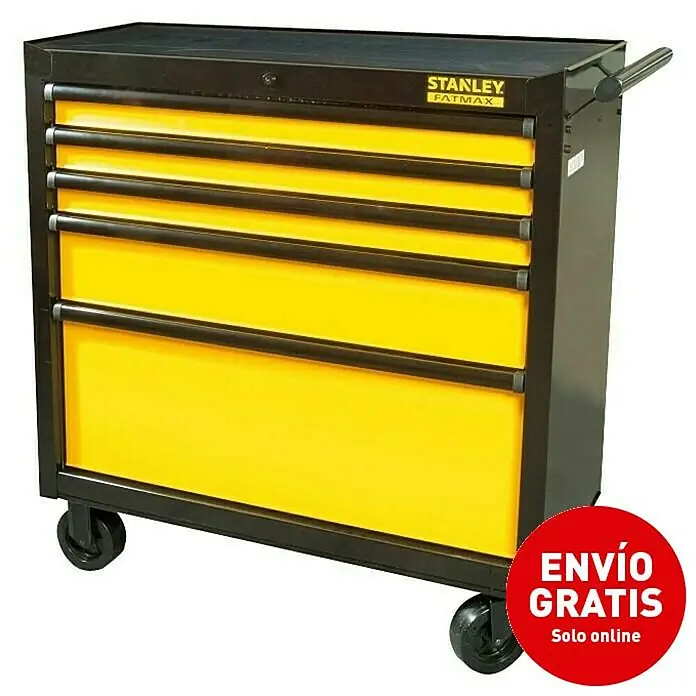 Stanley FatMax Carro portaherramientas FMHT0-74027 - 52 x 99,5 x 89 cm, Número de cajones: 5 ud., No incluye herramientas - Imagen de campaña