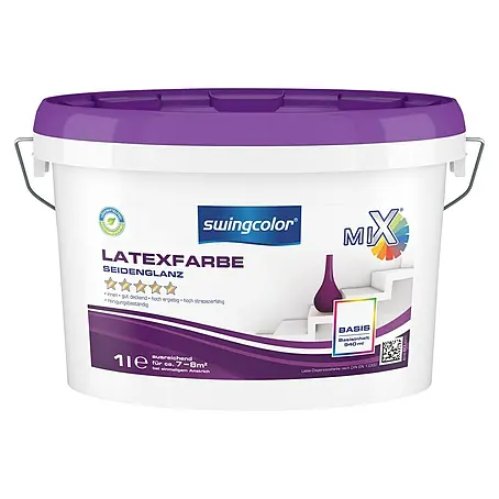 swingcolor Mix Latexfarbe Basis 1